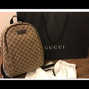Brand new , never used Gucci backpack